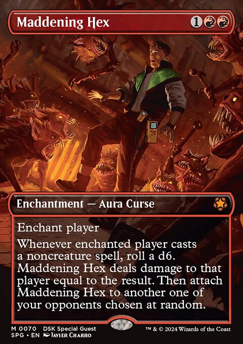 Maddening Hex, Special Guests #70, Magic: The Gathering card