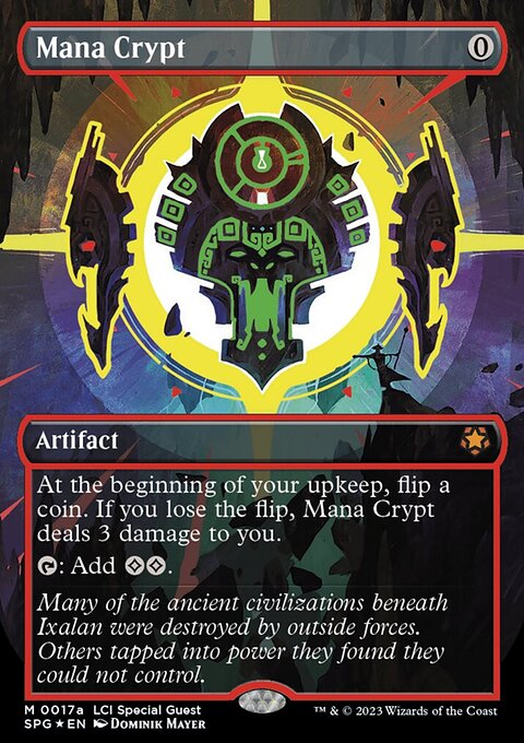Mana Crypt, Special Guests #17a, Magic: The Gathering card
