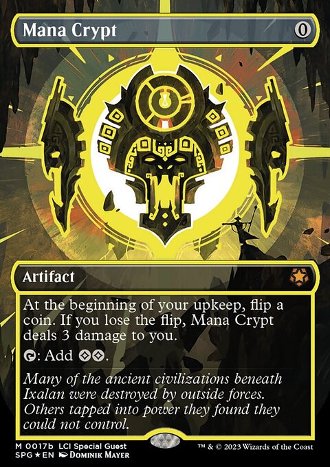 Mana Crypt, Special Guests #17b, Magic: The Gathering card
