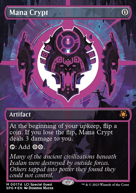 Mana Crypt, Special Guests #17d, Magic: The Gathering card