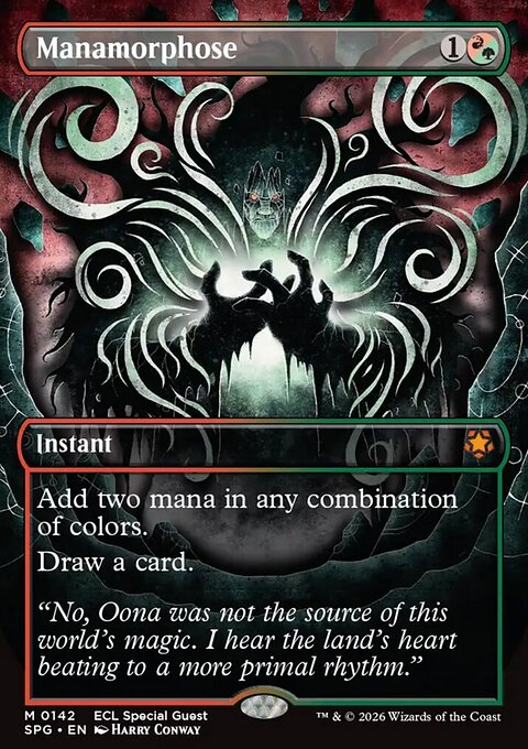 Manamorphose, Special Guests #142, Magic: The Gathering card
