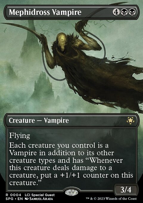Mephidross Vampire, Special Guests #4, Magic: The Gathering card
