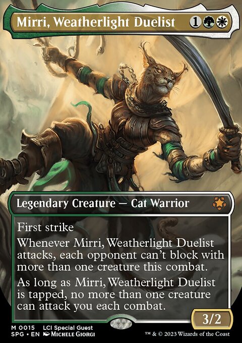 Mirri, Weatherlight Duelist, Special Guests #15, Magic: The Gathering card