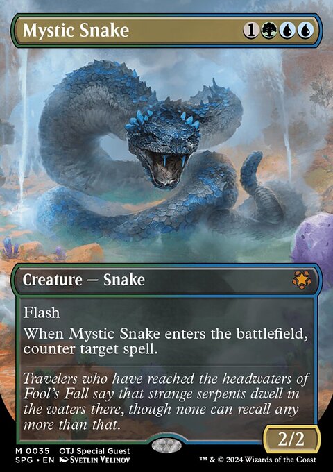 Mystic Snake, Special Guests #35, Magic: The Gathering card