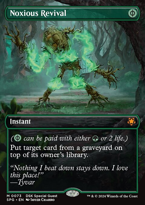 Noxious Revival, Special Guests #73, Magic: The Gathering card