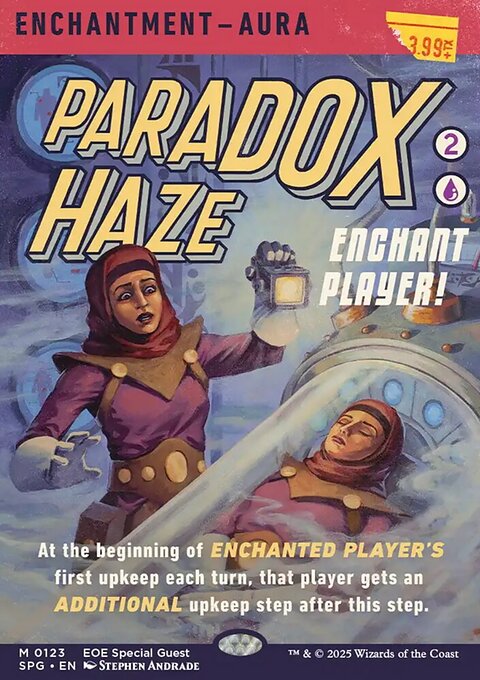 Paradox Haze, Special Guests #123, Magic: The Gathering card