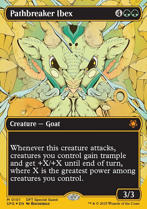 Pathbreaker Ibex, Special Guests #101, Magic: The Gathering card