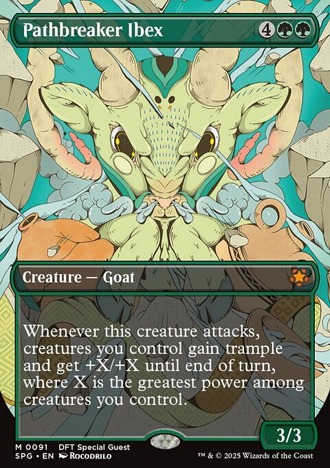 Pathbreaker Ibex, Special Guests #91, Magic: The Gathering card