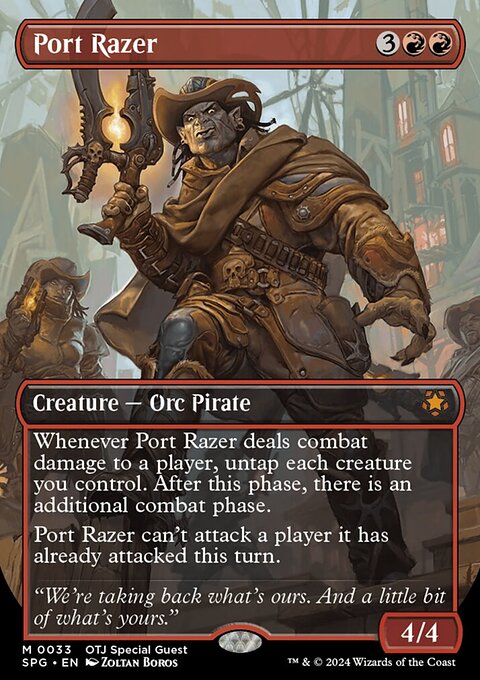 Port Razer, Special Guests #33, Magic: The Gathering card