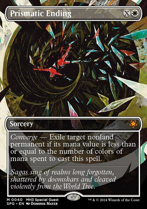 Prismatic Ending, Special Guests #40, Magic: The Gathering card