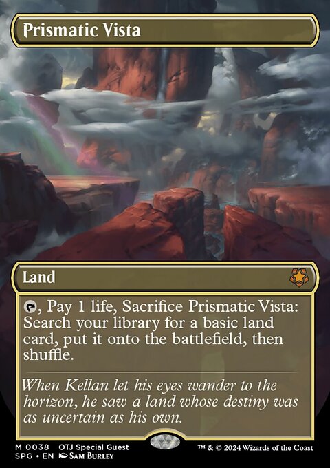 Prismatic Vista, Special Guests #38, Magic: The Gathering card