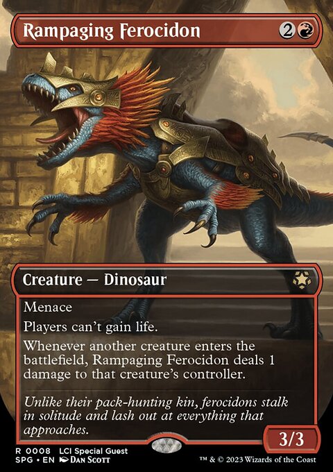 Rampaging Ferocidon, Special Guests #8, Magic: The Gathering card