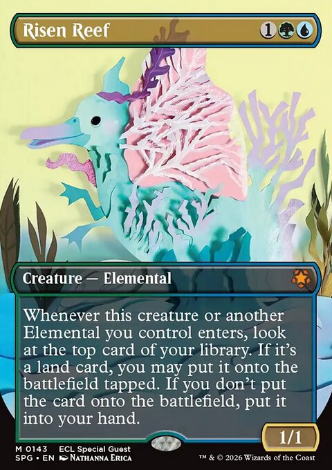 Risen Reef, Special Guests #143, Magic: The Gathering card