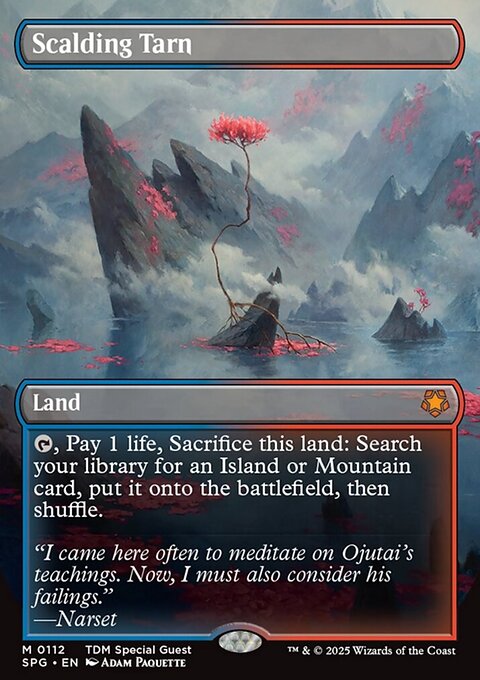 Scalding Tarn, Special Guests #112, Magic: The Gathering card