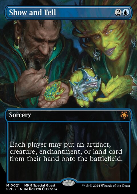 Show and Tell, Special Guests #21, Magic: The Gathering card