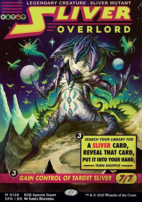 Sliver Overlord, Special Guests #128, Magic: The Gathering card