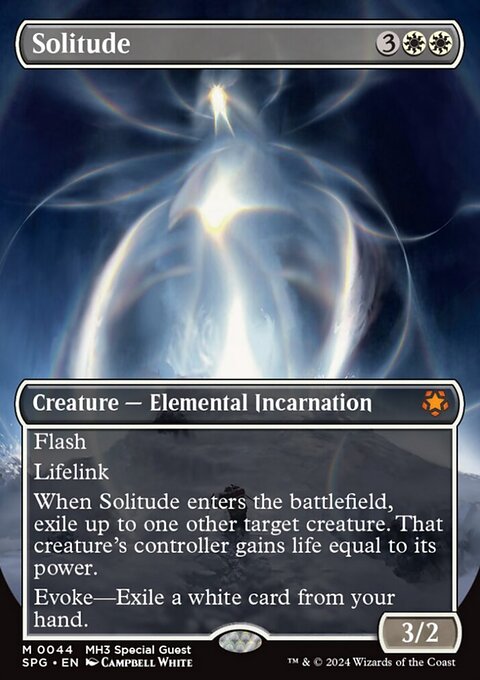 Solitude, Special Guests #44, Magic: The Gathering card