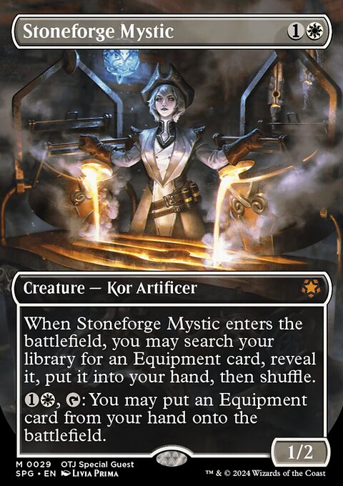 Stoneforge Mystic, Special Guests #29, Magic: The Gathering card