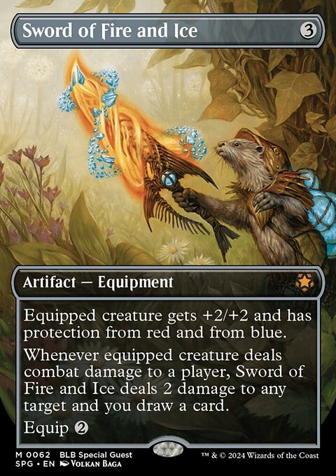 Sword of Fire and Ice, Special Guests #62, Magic: The Gathering card