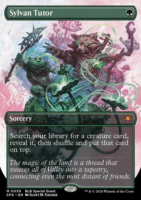 Sylvan Tutor, Special Guests #59, Magic: The Gathering card