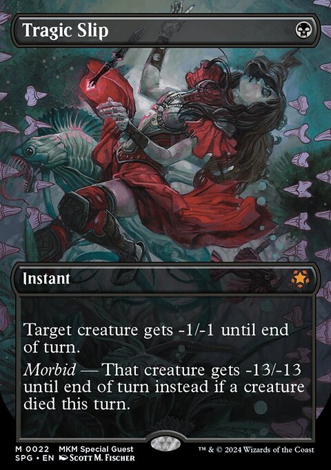 Tragic Slip, Special Guests #22, Magic: The Gathering card