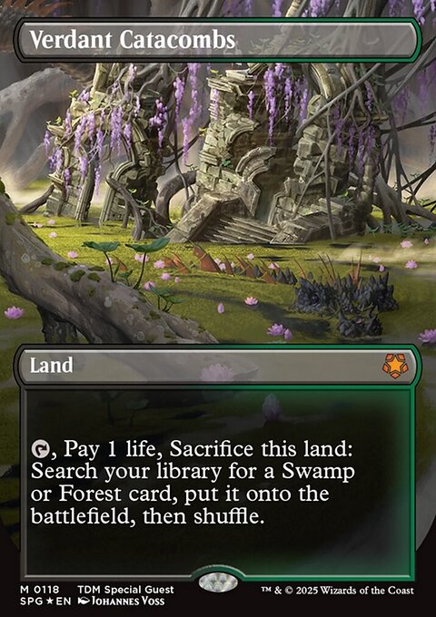 Verdant Catacombs, Special Guests #118, Magic: The Gathering card