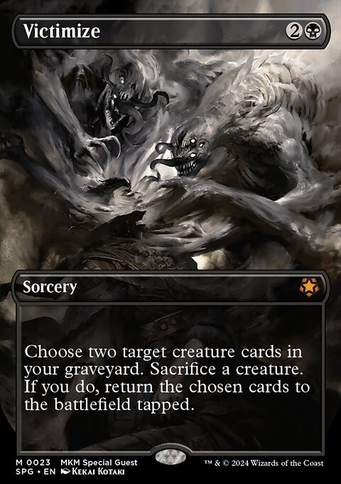 Victimize, Special Guests #23, Magic: The Gathering card
