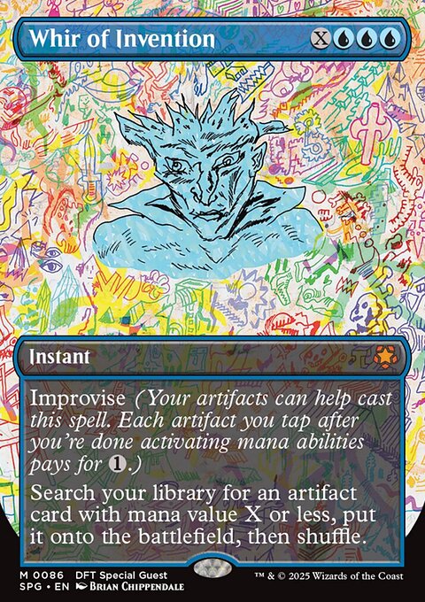 Whir of Invention, Special Guests #86, Magic: The Gathering card