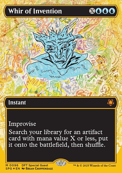 Whir of Invention, Special Guests #96, Magic: The Gathering card