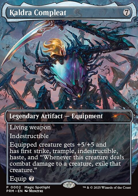 Kaldra Compleat, Spotlight Series #2, Magic: The Gathering card