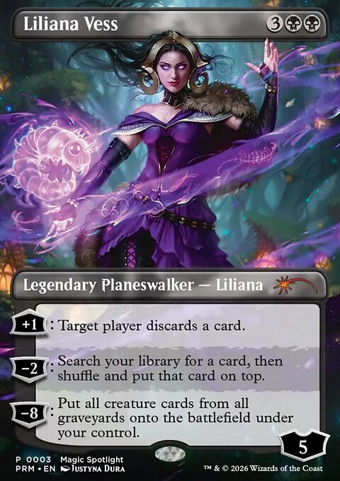 Liliana Vess, Spotlight Series #10, Magic: The Gathering card