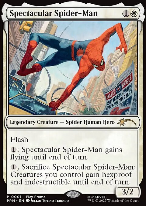 Spectacular Spider-Man, Spotlight Series #6, Magic: The Gathering card