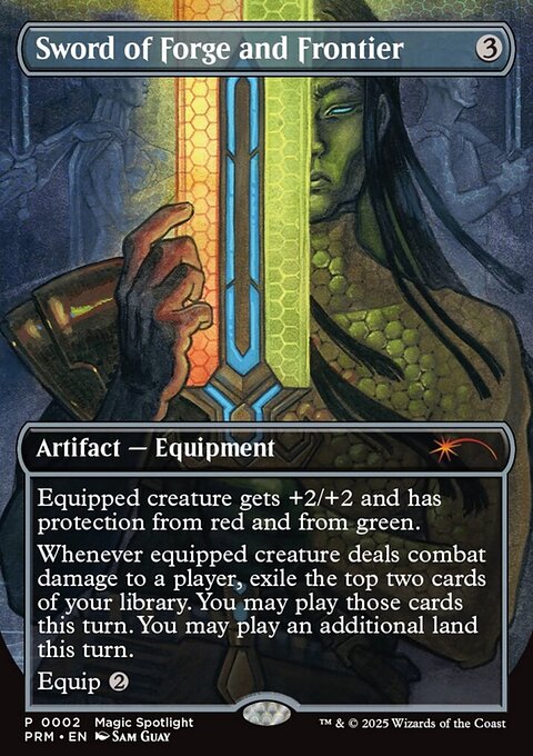 Sword of Forge and Frontier, Spotlight Series #3, Magic: The Gathering card