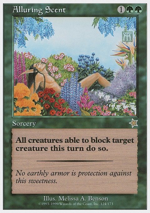Alluring Scent, Starter 1999 #124, Magic: The Gathering card