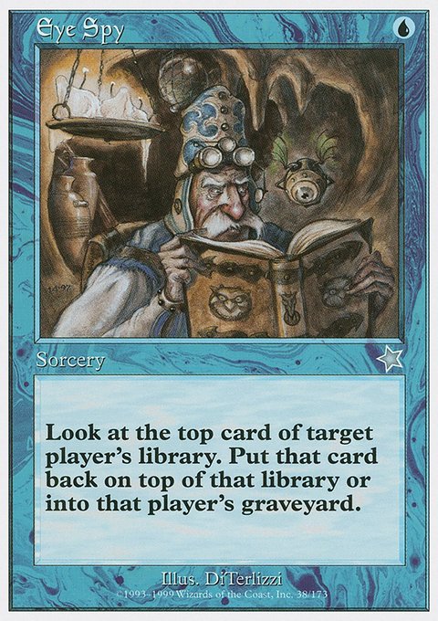 Eye Spy, Starter 1999 #38, Magic: The Gathering card