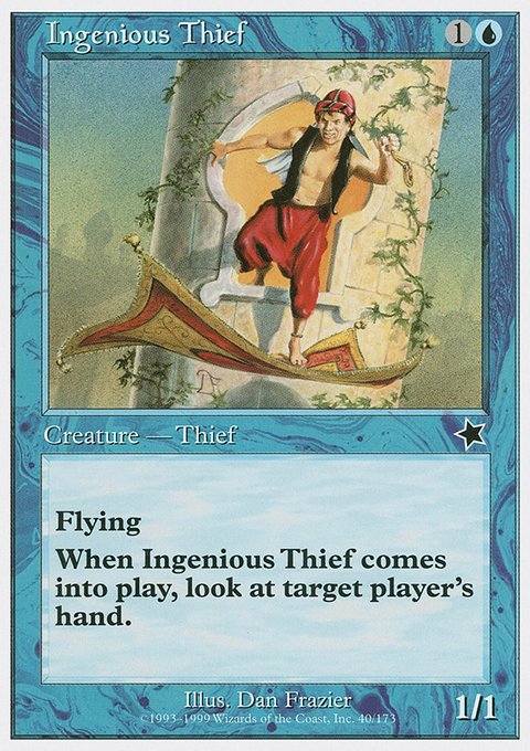 Ingenious Thief, Starter 1999 #40, Magic: The Gathering card