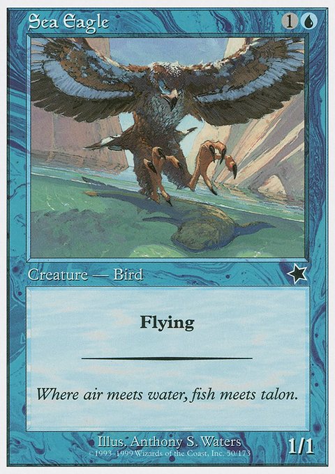 Sea Eagle, Starter 1999 #50, Magic: The Gathering card