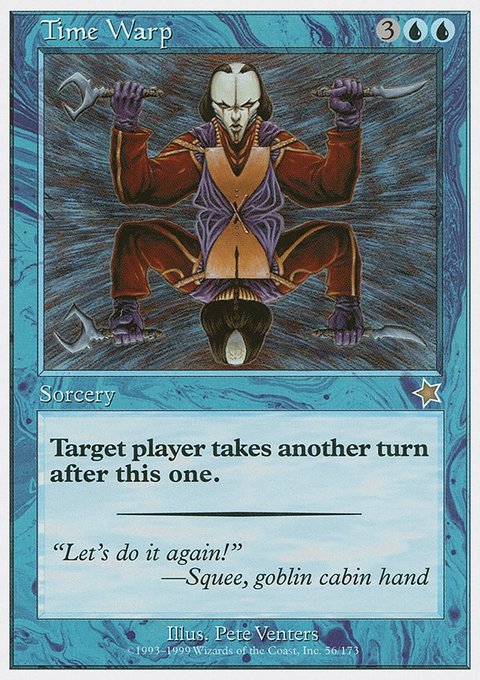 Time Warp, Starter 1999 #56, Magic: The Gathering card