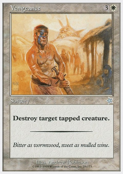 Vengeance, Starter 1999 #29, Magic: The Gathering card