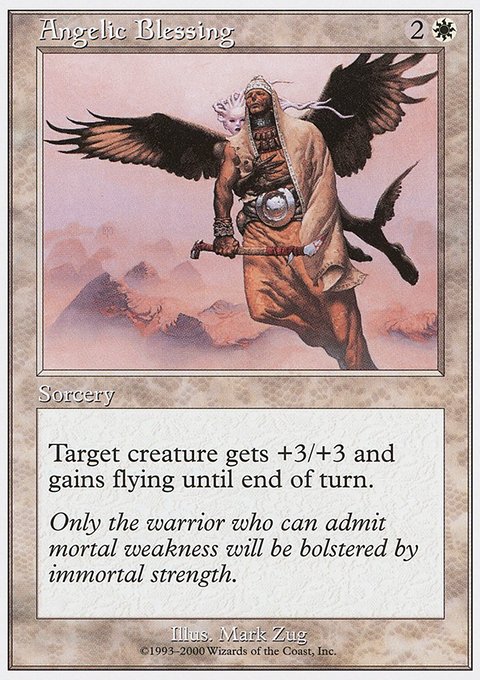 Angelic Blessing, Starter 2000 #1, Magic: The Gathering card