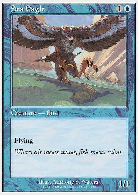 Sea Eagle, Starter 2000 #18, Magic: The Gathering card