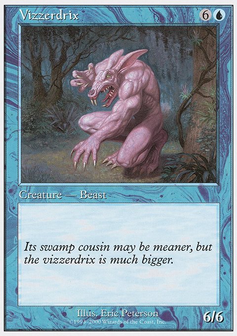 Vizzerdrix, Starter 2000 #20, Magic: The Gathering card
