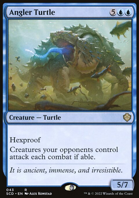 Angler Turtle, Starter Commander Decks #43, Magic: The Gathering card