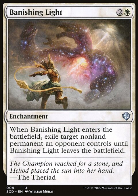 Banishing Light, Starter Commander Decks #9, Magic: The Gathering card