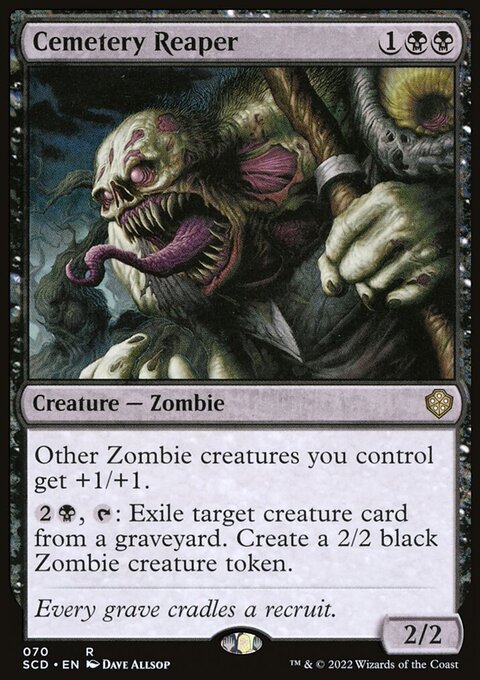 Cemetery Reaper, Starter Commander Decks #70, Magic: The Gathering card