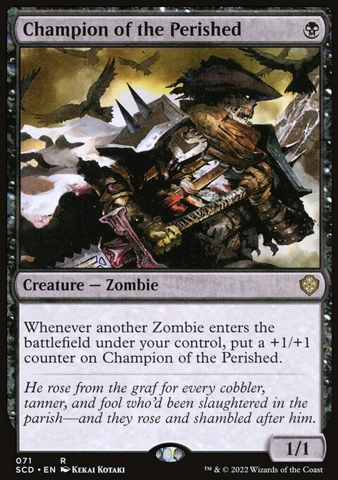 Champion of the Perished, Starter Commander Decks #71, Magic: The Gathering card