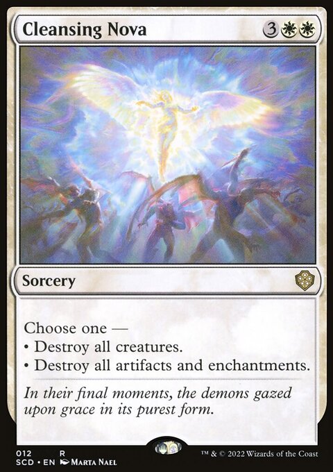 Cleansing Nova, Starter Commander Decks #12, Magic: The Gathering card