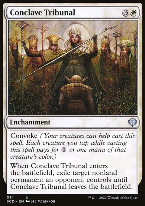 Conclave Tribunal, Starter Commander Decks #14, Magic: The Gathering card