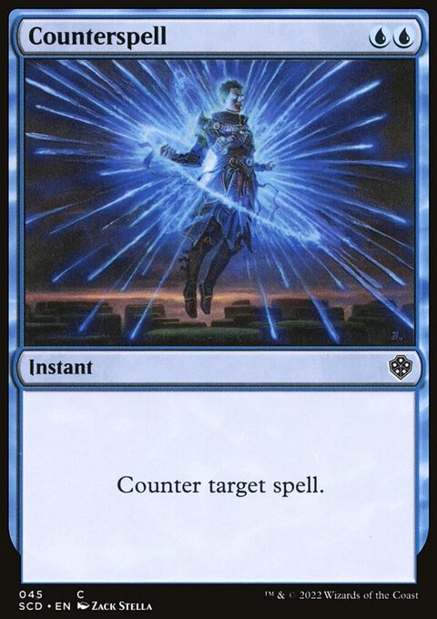 Counterspell, Starter Commander Decks #45, Magic: The Gathering card