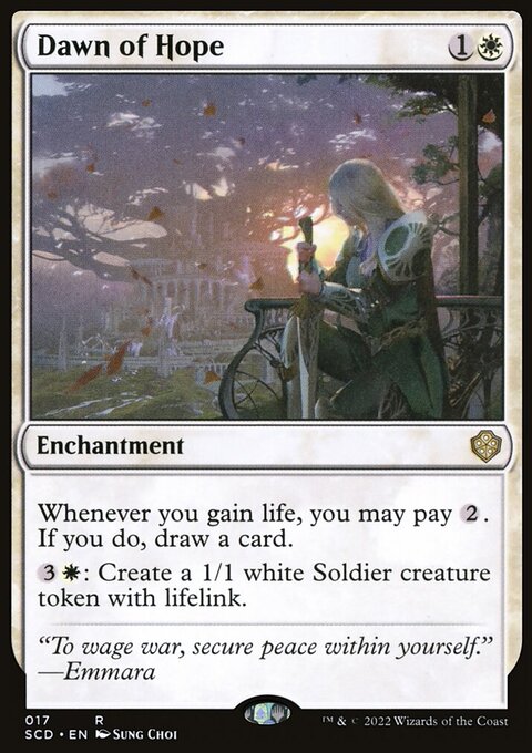 Dawn of Hope, Starter Commander Decks #17, Magic: The Gathering card